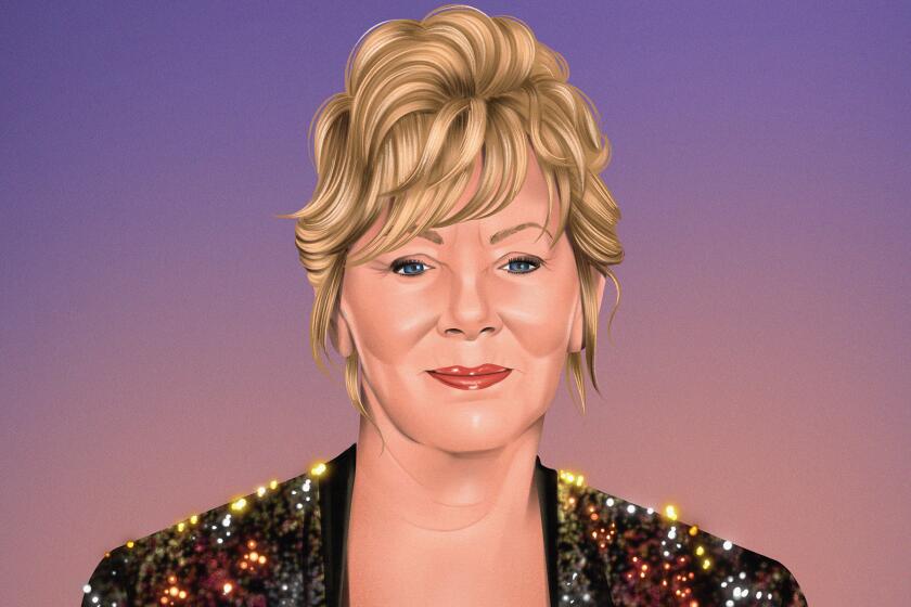 Portrait illustration of actress Jean Smart.