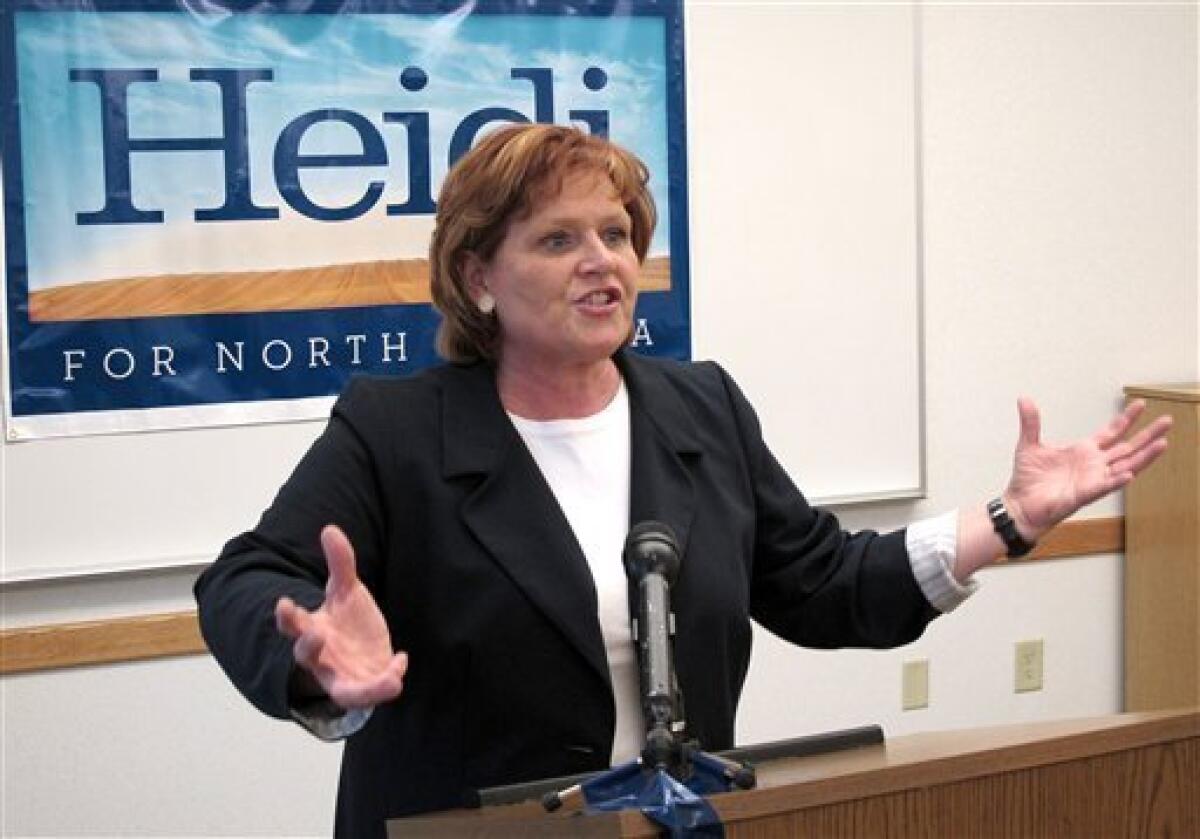 Sen. Heidi Heitkamp of North Dakota.