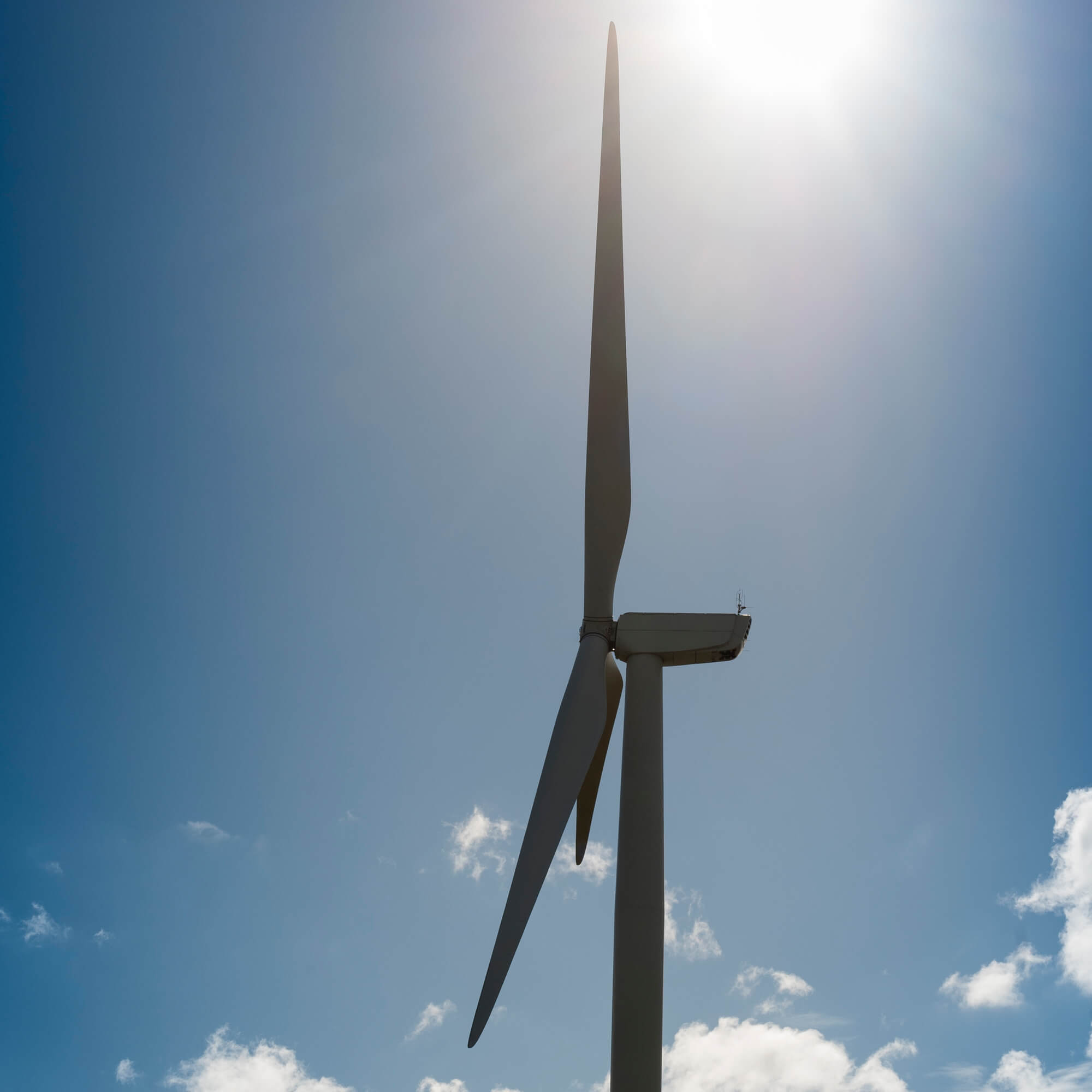 Wind turbine at Kedleston Road, Derby Campus