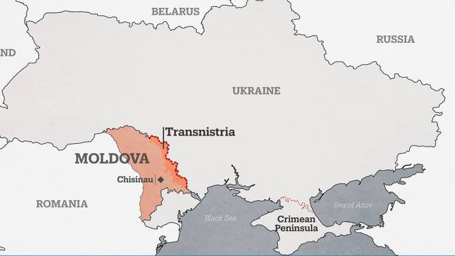Russia has stationed troops in Transnistria since the early 1990s when an armed conflict saw pro-Russia rebels wrest most of the region from Moldovan control.