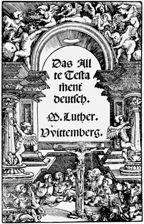 Martin Luther's translation of the Old Testament