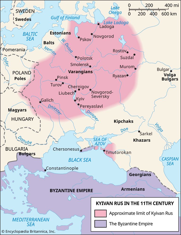 Kievan Rus in the 11th century