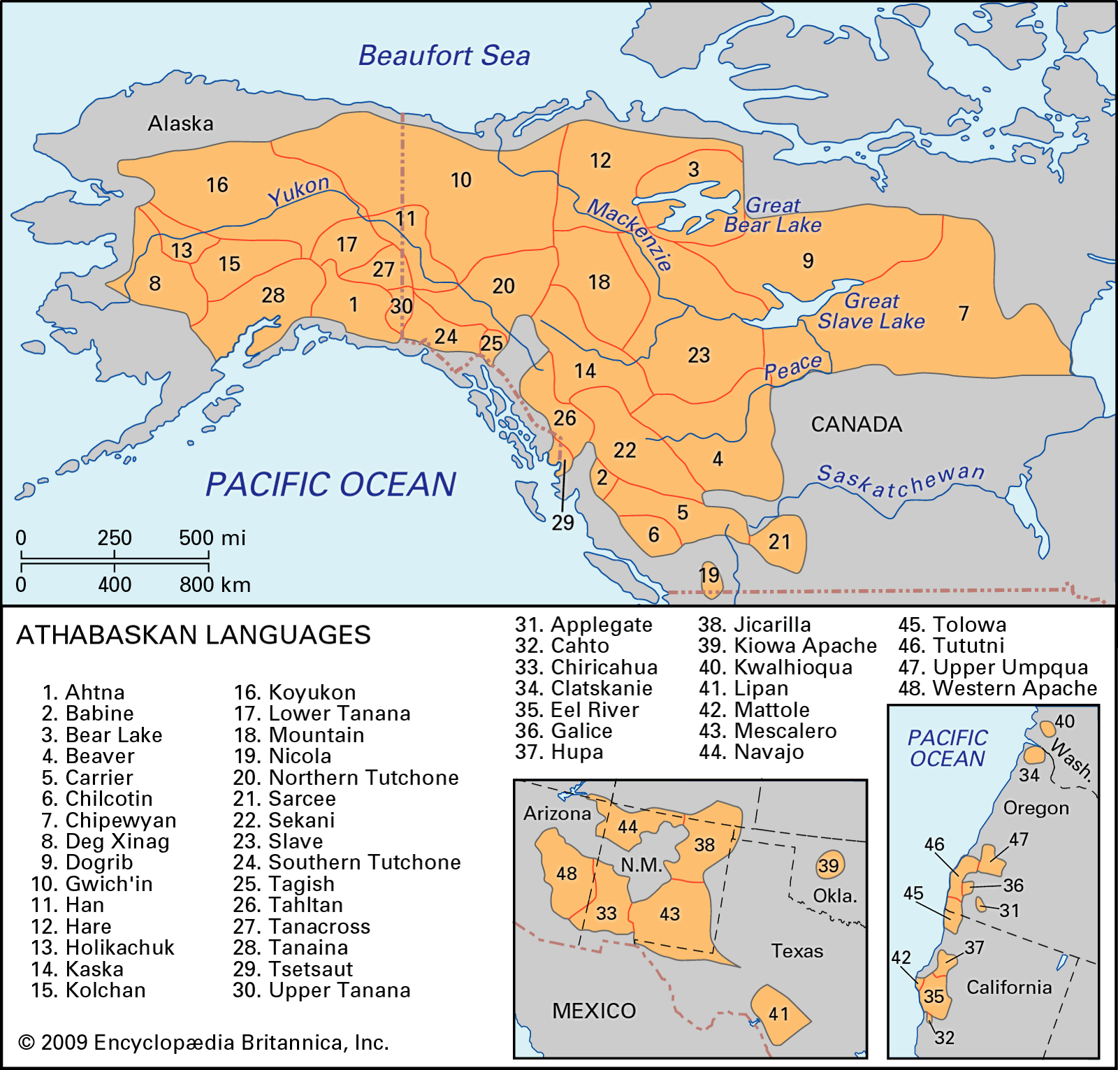 Athabaskan languages