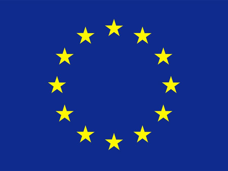 The flag of the European Union