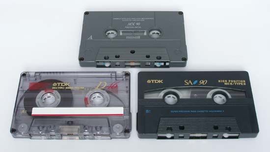 Audiocassette tape