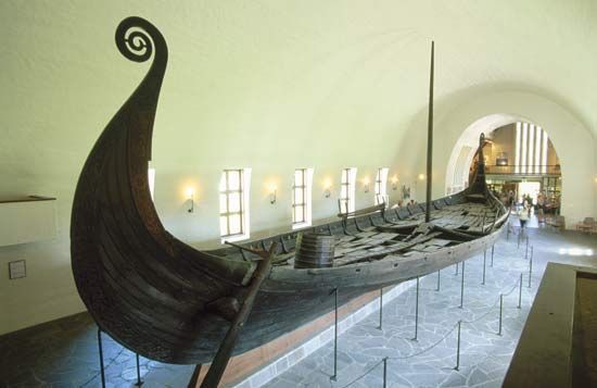 Viking: burial ship