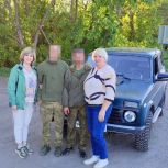 «Ниву» для выполнения боевых задач отправили из Добровского округа на СВО