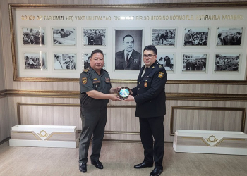 Обсуждено сотрудничество в сфере военной медицины Азербайджана и Кыргызстана