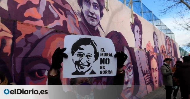 El Tribunal Superior de Madrid ratifica la condena al excargo de Vox que vandalizó el mural feminista de Ciudad Lineal