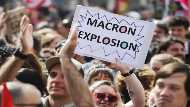 Francia se prepara para manifestaciones masivas en rechazo al "robo electoral" de Macron