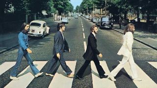 The cover of The Beatles' Abbey Road