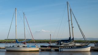 Boats in a harbour