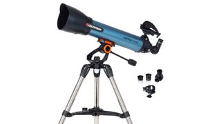 Celestron Inspire 100AZ on a white background