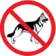 Вигул собак у заборонених місцях — від 170 грн