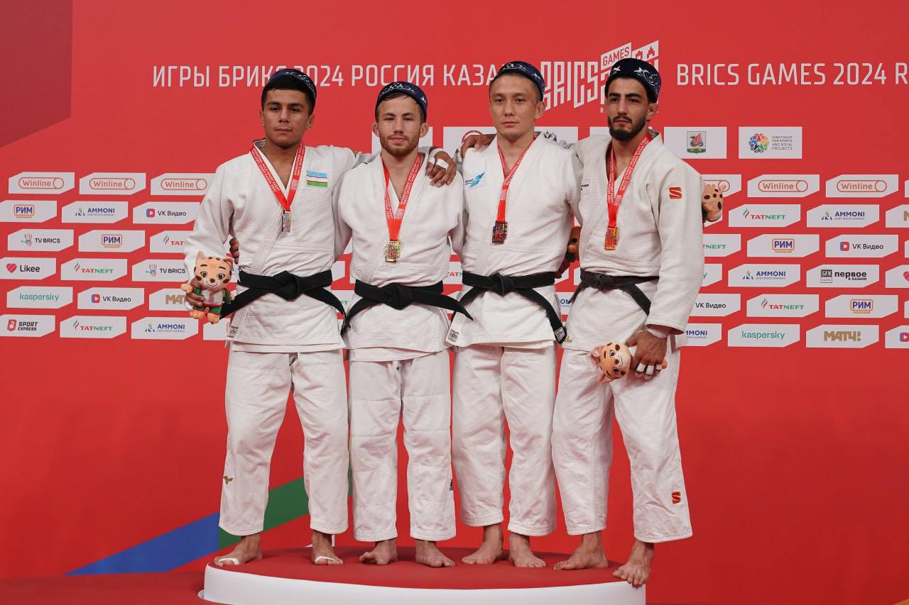 Азербайджанские дзюдоисты завоевали три медали на играх BRICS Sports Games Kazan 2024 (ФОТО)