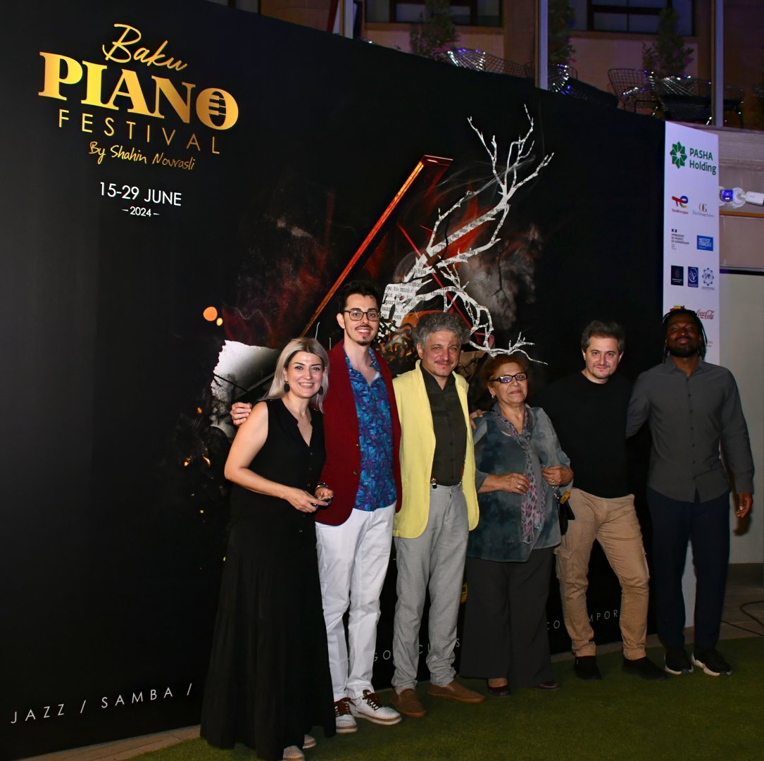 На Baku Piano Festival прошел концерт французской группы Адриaна Брондейса (ФОТО)