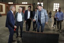 Проведен пресс-тур международного проекта Baku Steel Art 2024 – как создается уникальное искусство из металла (ФОТО)