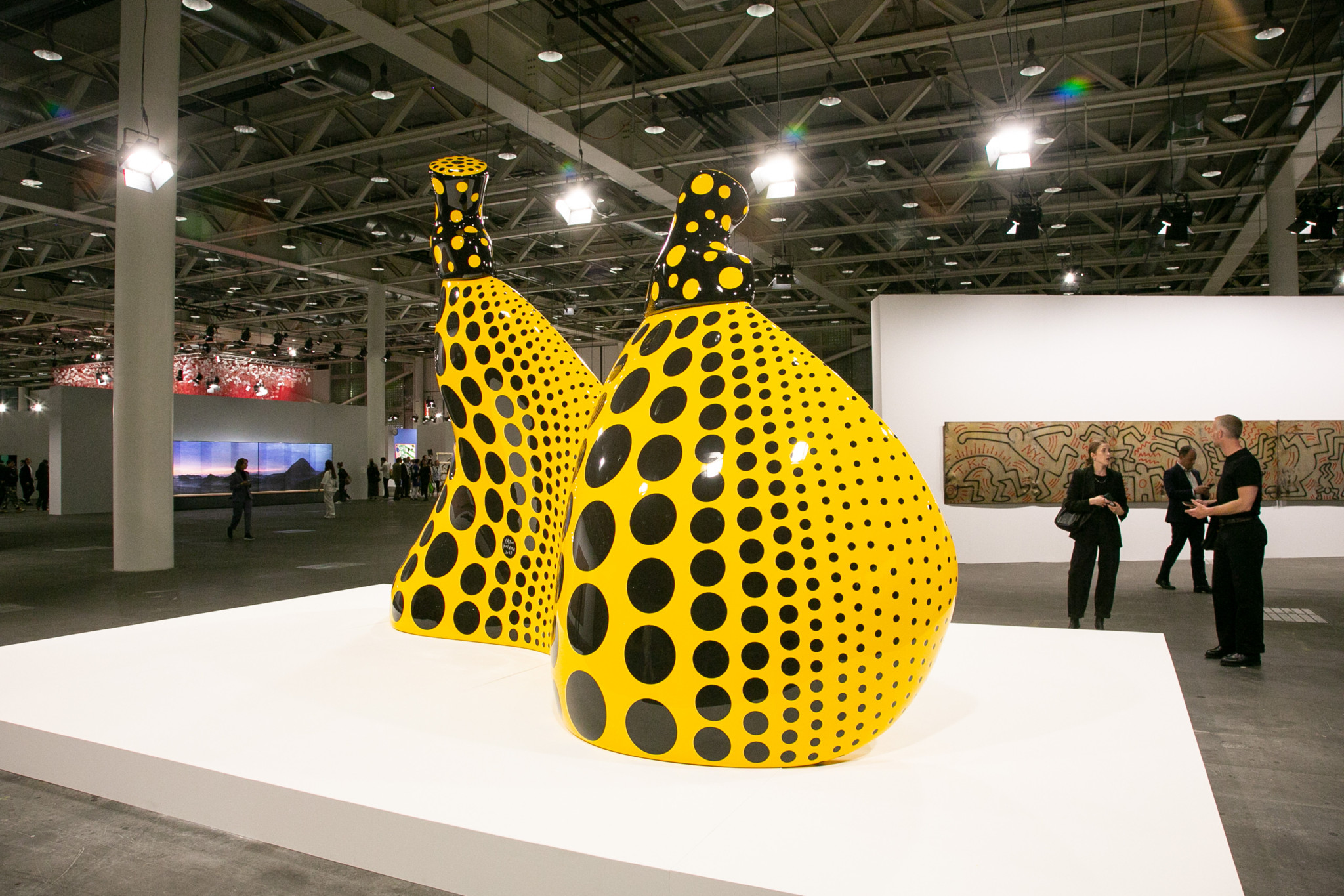 Art Basel Unlimited 2024. 
View the Artist: Yayoi Kusama
Aspiring to Pumpkin’s Love, the Love in My Heart, 2023. David Zwirner. Dienstag 11. Juni 2024 Foto © nicole pont


