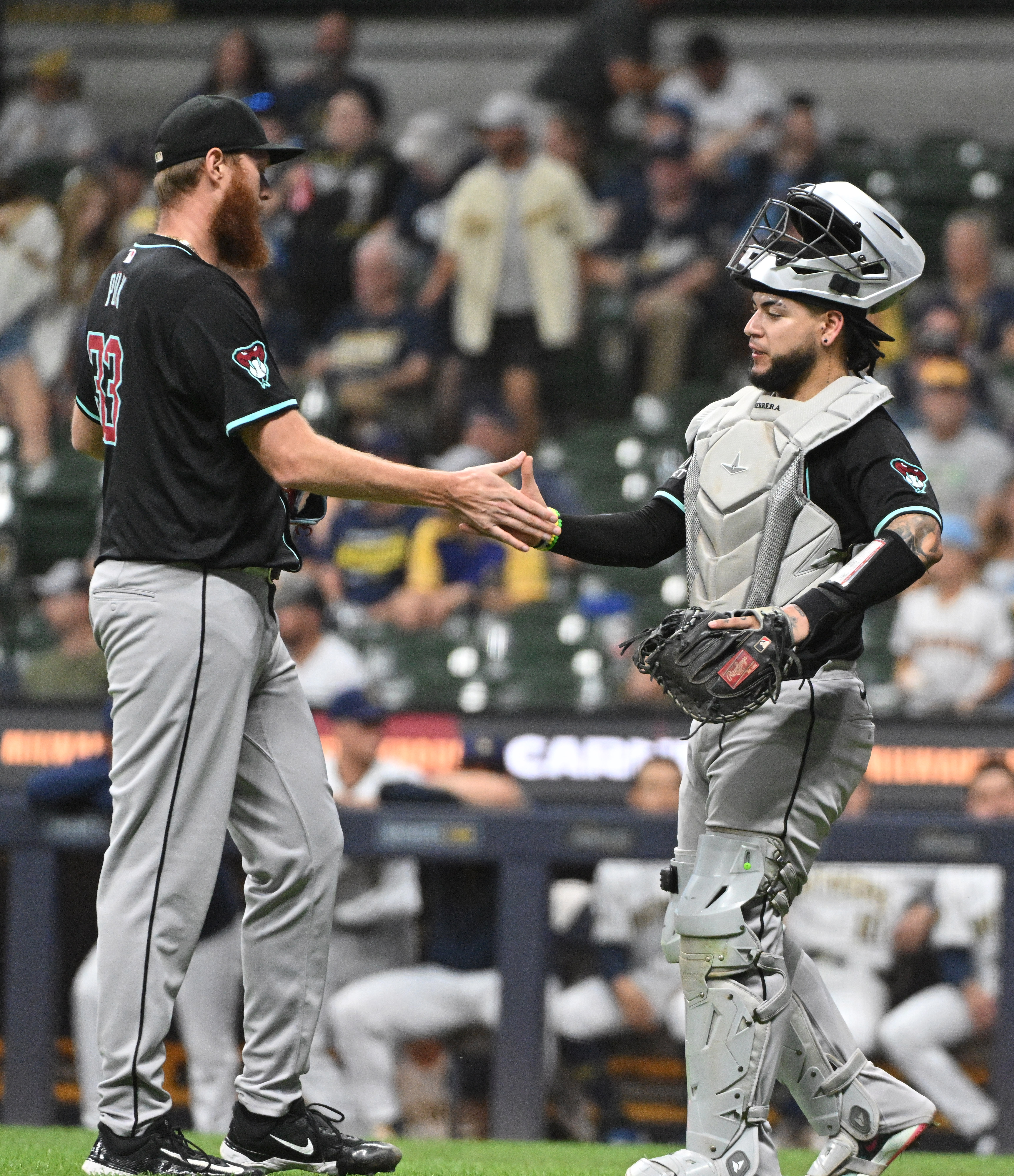 MLB: Arizona Diamondbacks at Milwaukee Brewers