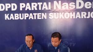 DPD NasDem Sukoharjo Kritisi Kebijakan Pemkab saat Lantik Camat Kartasura 
