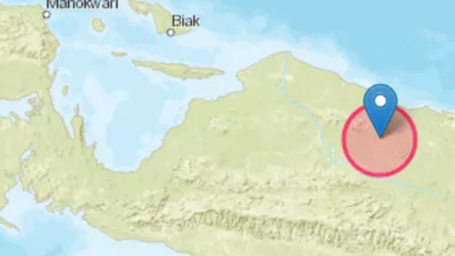 Gempa 5,8 Magnitudo Mengguncang Kobagma Papua 