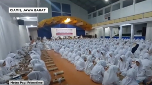 Ribuan Santri di Ciamis Berpuasa Arafah dan Mendoakan Jemaah Haji Indonesia