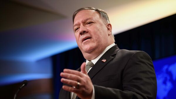 Secretary of State Mike Pompeo speaks during a news conference at the State Department in Washington, Wednesday, Sept. 2, 2020 - Sputnik International