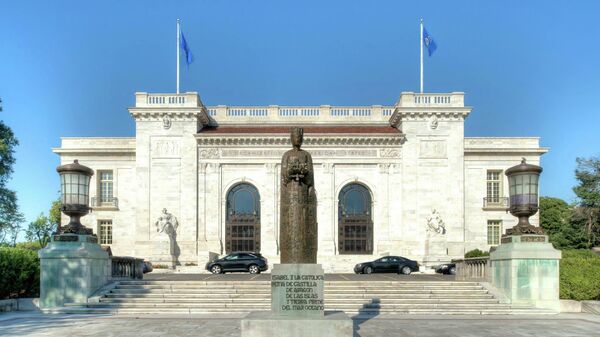 The Pan American Union Building, the headquarters for the Organization of American States (OAS), in Washington, DC. - Sputnik International