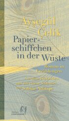 Papierschiffchen in der Wüste