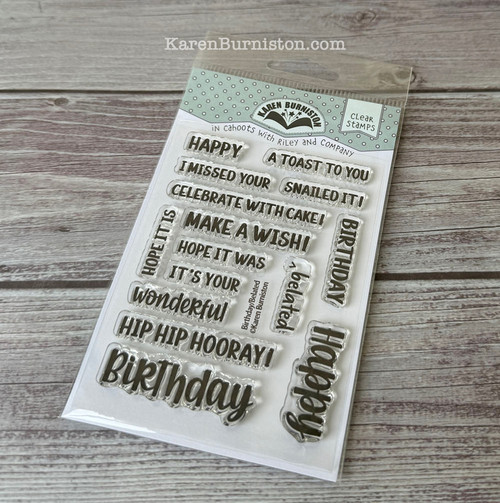 Birthday/Belated Clear Stamps