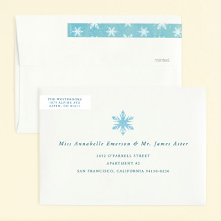 Frost color: envelope-skinnywrap-and-address-label