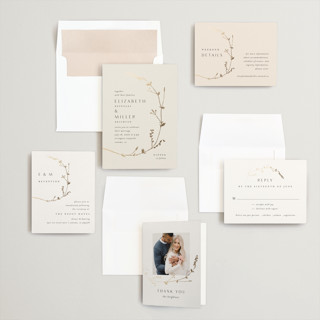 Cotton color: Invitation Suite