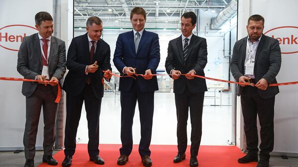 Открытие нового производственного корпуса завода Henkel в Московской области