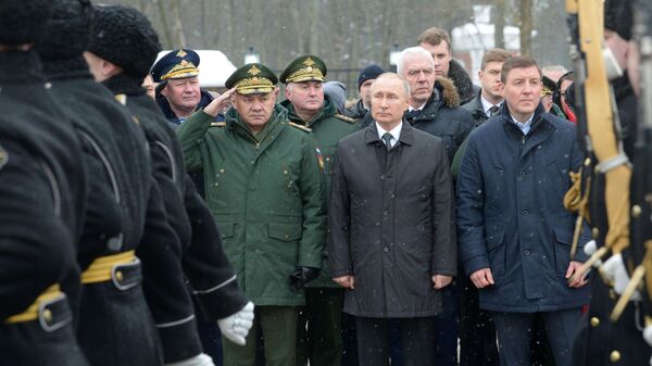 Президент РФ Владимир Путин принимает участие в мероприятиях, посвященных памяти военнослужащих 6-й парашютно-десантной роты, геройски погибших в 2000 году в Аргунском ущелье