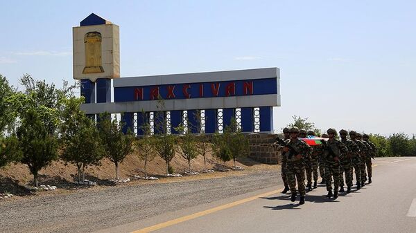 Турецкие военные, прибывшие на учения в Азербайджан