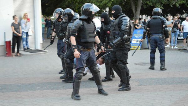 Акция протеста в Бресте