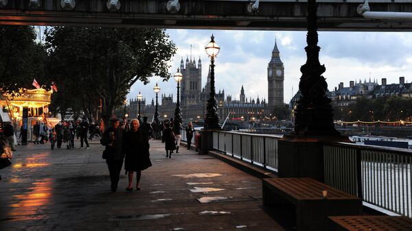 Золотой юбилейный мост в Лондоне