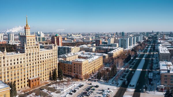 Вид на Челябинск