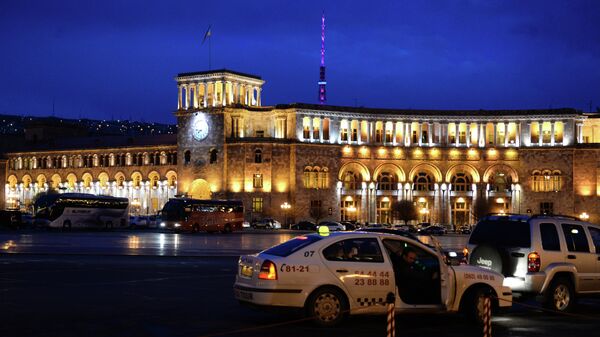 Площадь Республики в городе Ереване