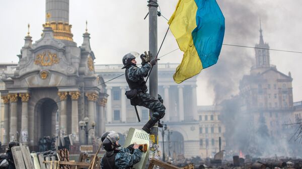 События в Киеве в период евромайдана. Архивное фото