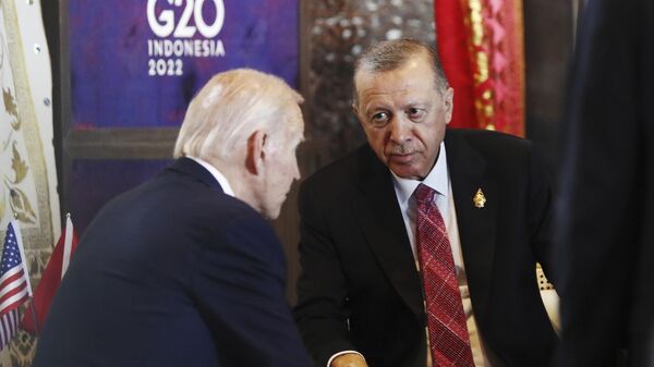 Президент США Джо Байден и президент Турции Тайип Эрдоган