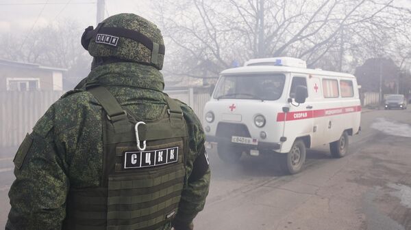 Сотрудник СЦКК Донецкой народной республики