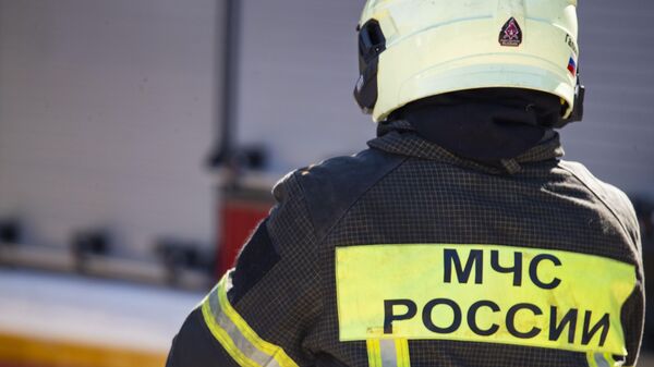 Сотрудник пожарной службы МЧС России