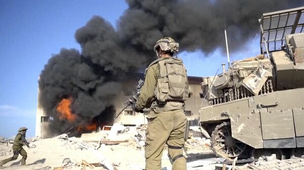 Израильские военные в Газе