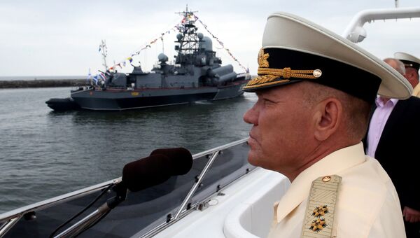 Командующий Балтийским флотом Виктор Кравчук. Архивное фото
