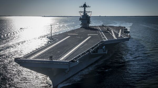 Авианосец USS Gerald R. Ford