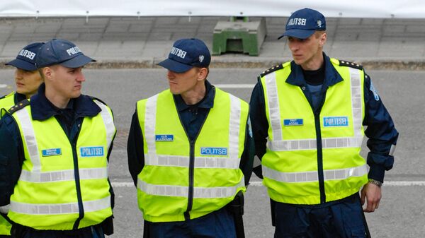 Сотрудники полиции в Эстонии