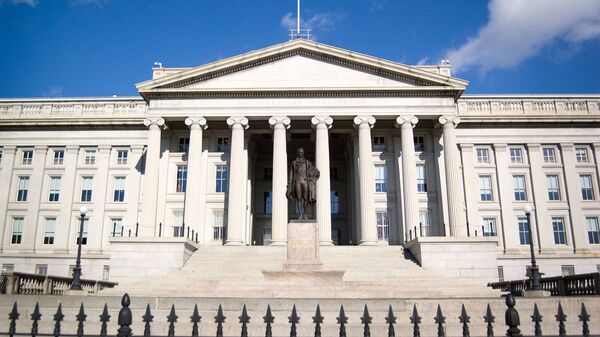 Здание Министерства финансов США в Вашингтоне