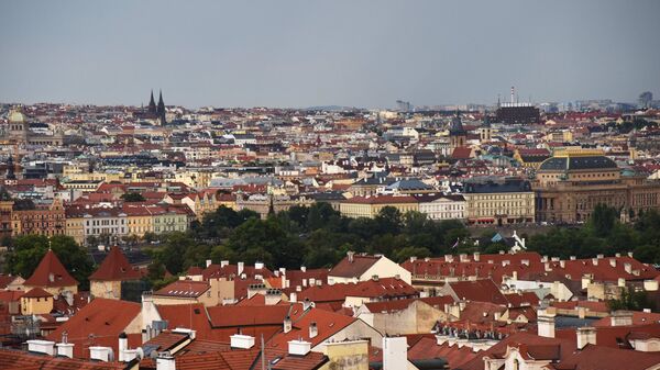 Вид на Пражский град