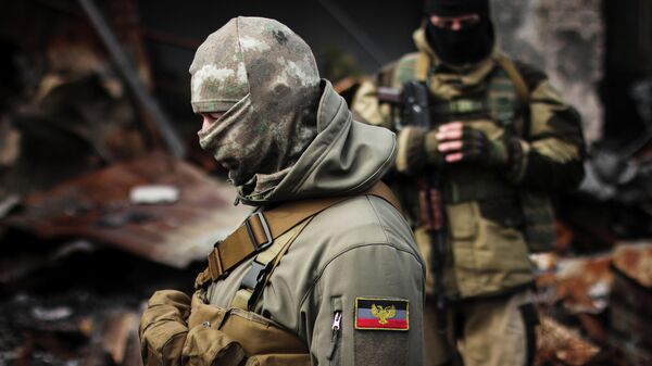 Ополченцы Донецкой народной республики